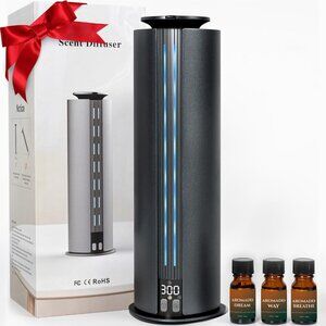 1800 Sq Ft Cordless Waterless Diffuser, 100ml Hotel Collection